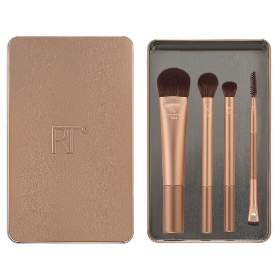 KIT PINCÉIS METÁLICOS + ESTOJO REUTILIZÁVEL REAL TECHNIQUES METALCHIC